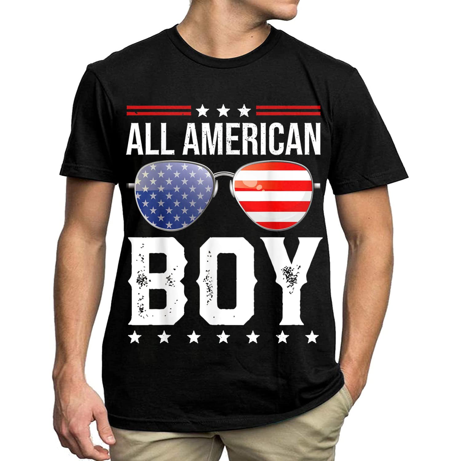 All American Boy T-Shirt – Flag Graphics